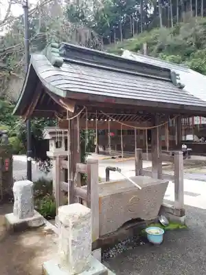 太平山神社の手水舎