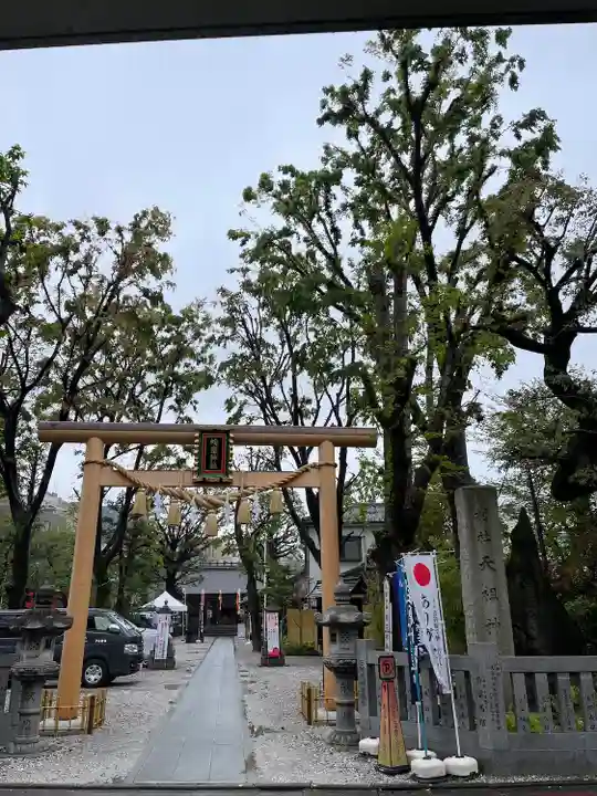 蛇窪神社の鳥居