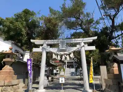駒宮神社の鳥居
