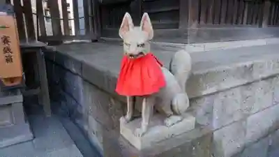 池尻稲荷神社の狛犬