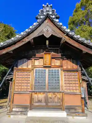 由乃伎神社の本殿・本堂