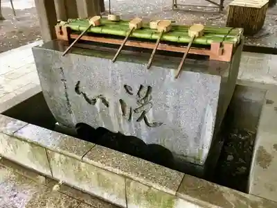 平塚八幡宮の手水舎