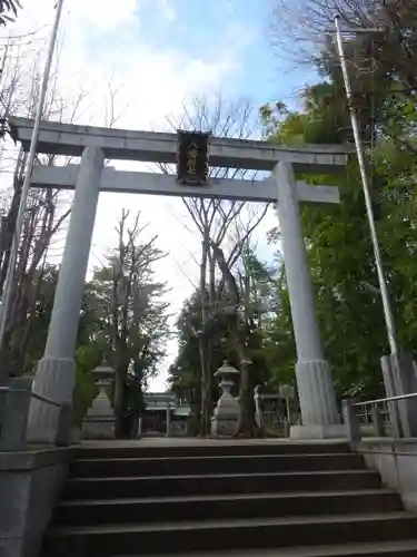 荻窪八幡神社の鳥居