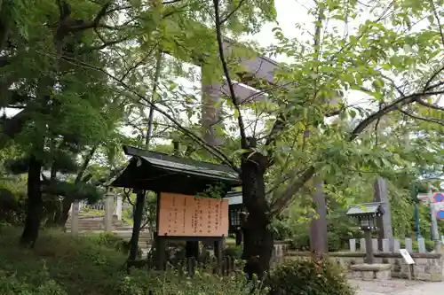 開成山大神宮の鳥居