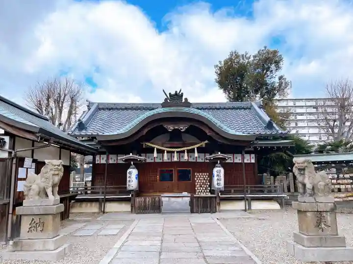 姫嶋神社の本殿・本堂