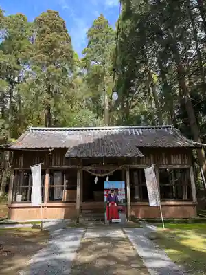 田ノ上八幡神社の本殿・本堂