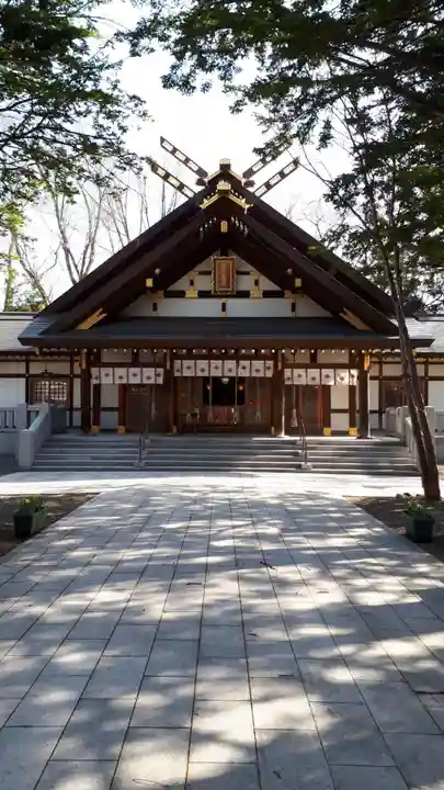 新琴似神社の本殿・本堂
