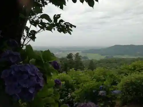 楽法寺（雨引観音）の景色