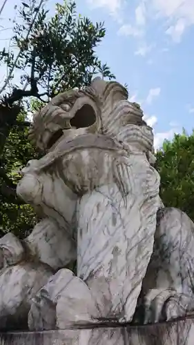 八幡八雲神社の狛犬