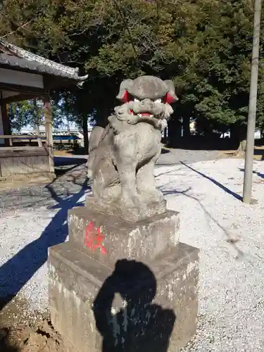 産泰神社の狛犬