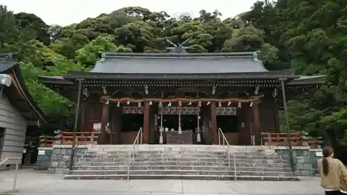 石見国一宮　物部神社の本殿