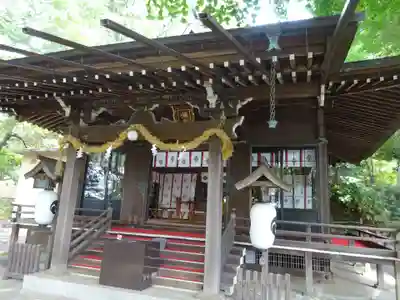 弥生神社の本殿・本堂