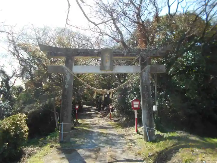 永尾剱神社の鳥居