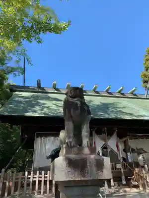若宮神明社の狛犬