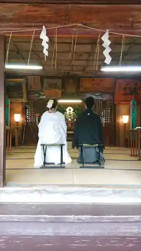 伏木香取神社の結婚式