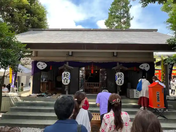 蛇窪神社の本殿・本堂