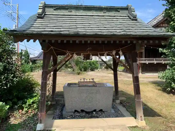 氷川八幡神社の手水舎