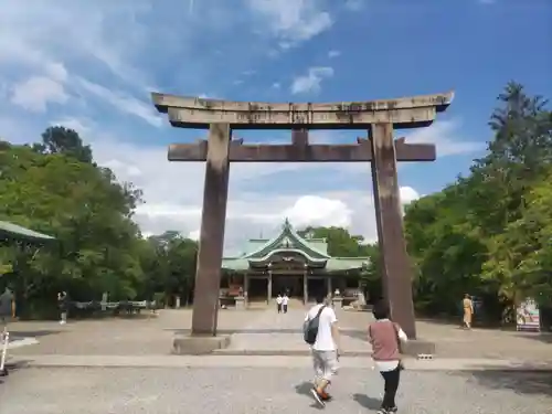 豊國神社の鳥居