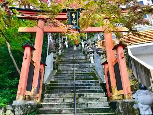 阿賀神社の鳥居