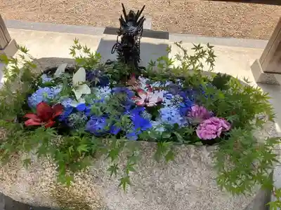 神館神社の手水舎