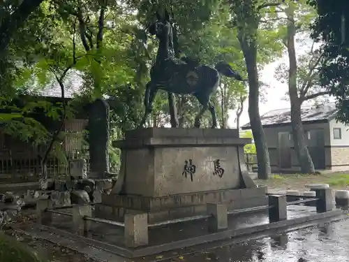 清洲山王宮　日吉神社の狛犬