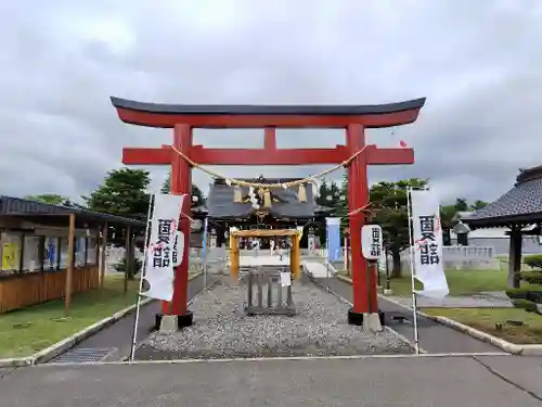 美瑛神社の鳥居