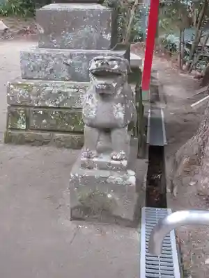 高瀧神社の狛犬