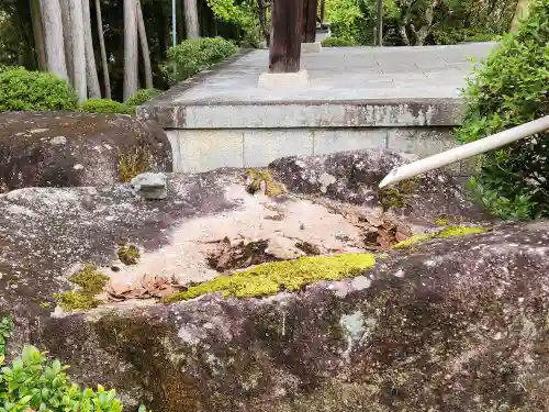 大林寺の手水