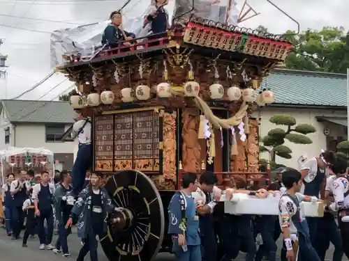 山名神社のお祭り