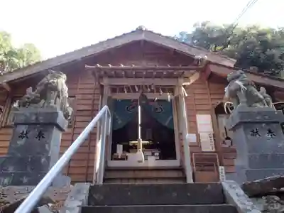 月讀神社の本殿・本堂