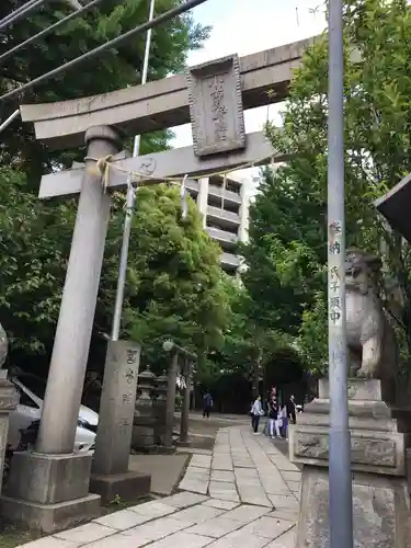 小野照崎神社の鳥居