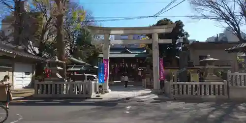 下谷神社の鳥居