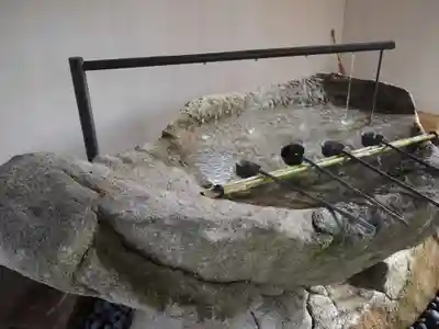 星川杉山神社の手水舎