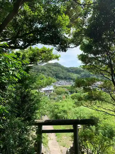 熊野神社の鳥居