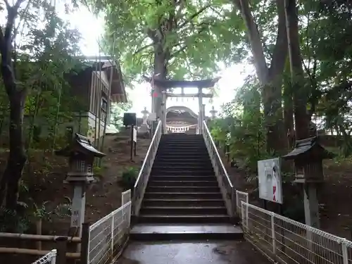 下総国三山　二宮神社の鳥居