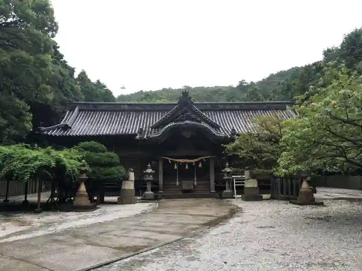 早吸日女神社の本殿・本堂