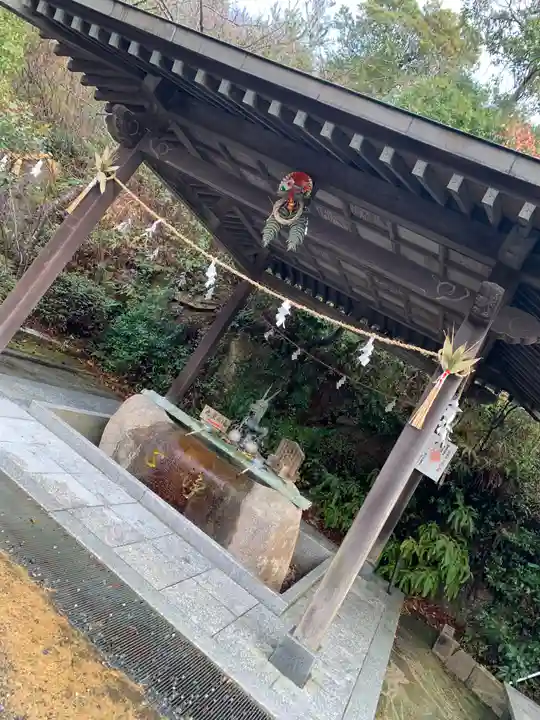 熊野神社の手水舎