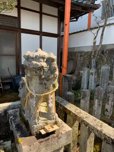 墨坂神社の狛犬