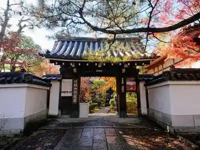 退蔵院の山門・神門