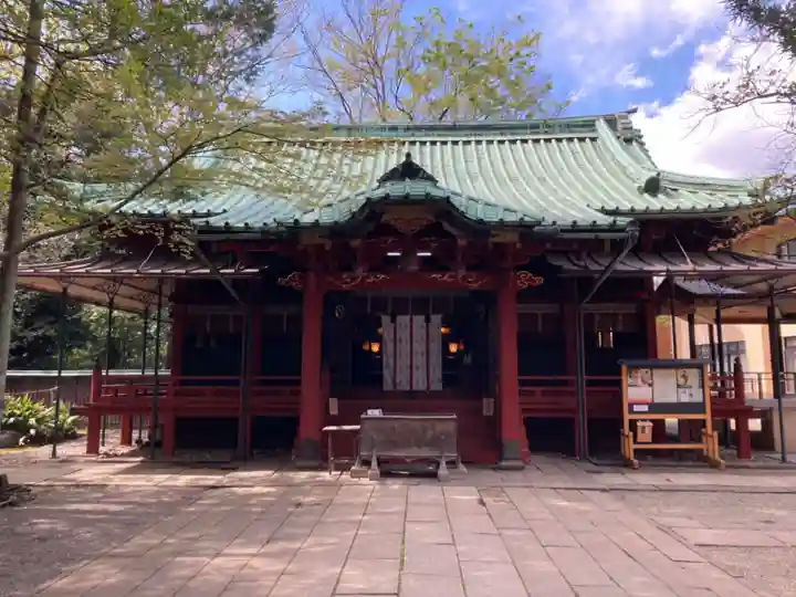 赤坂氷川神社の本殿・本堂