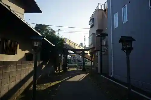 下石原八幡神社の鳥居