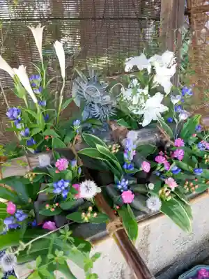 國魂神社の手水舎