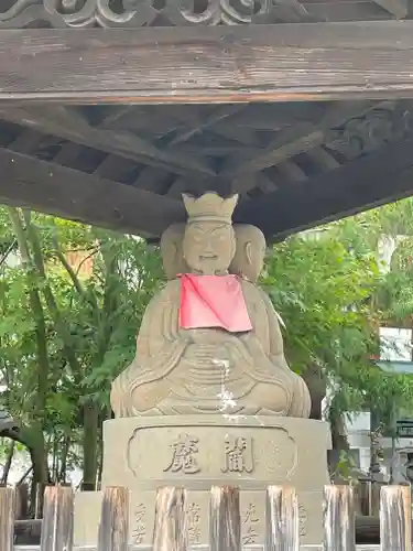 長慶寺の像