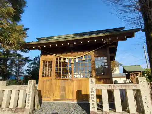 市神神社の本殿・本堂