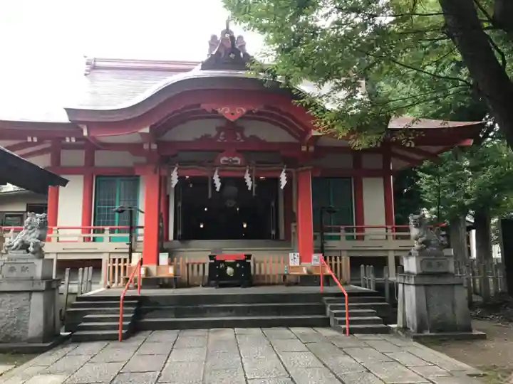 戸部杉山神社の本殿・本堂