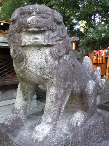 田中神社の狛犬
