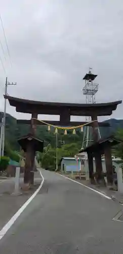 武田八幡宮の鳥居