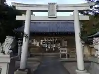 白山神社(小幡)の鳥居