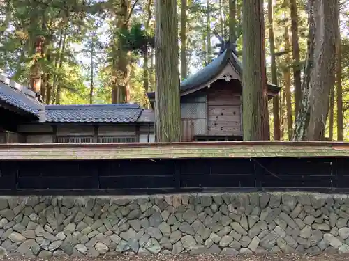 波田神社の本殿