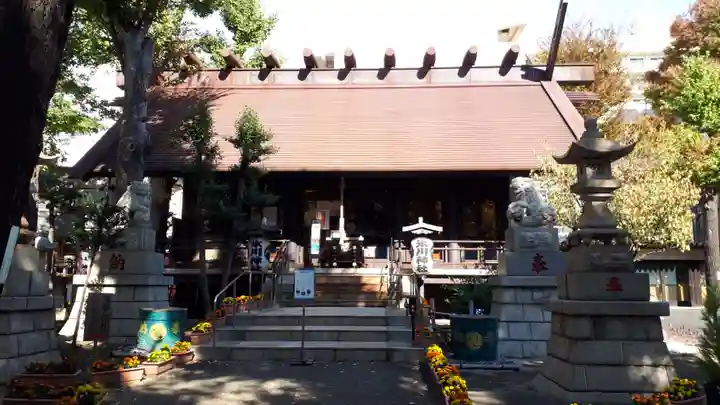 高円寺氷川神社の本殿・本堂